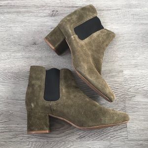 MADEWELL suede booties